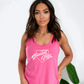 Baseball Vibes Tank Top Tank Top XS Solid Hot Pink 