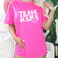 Track Mama Tee T-Shirt Heliconia S 