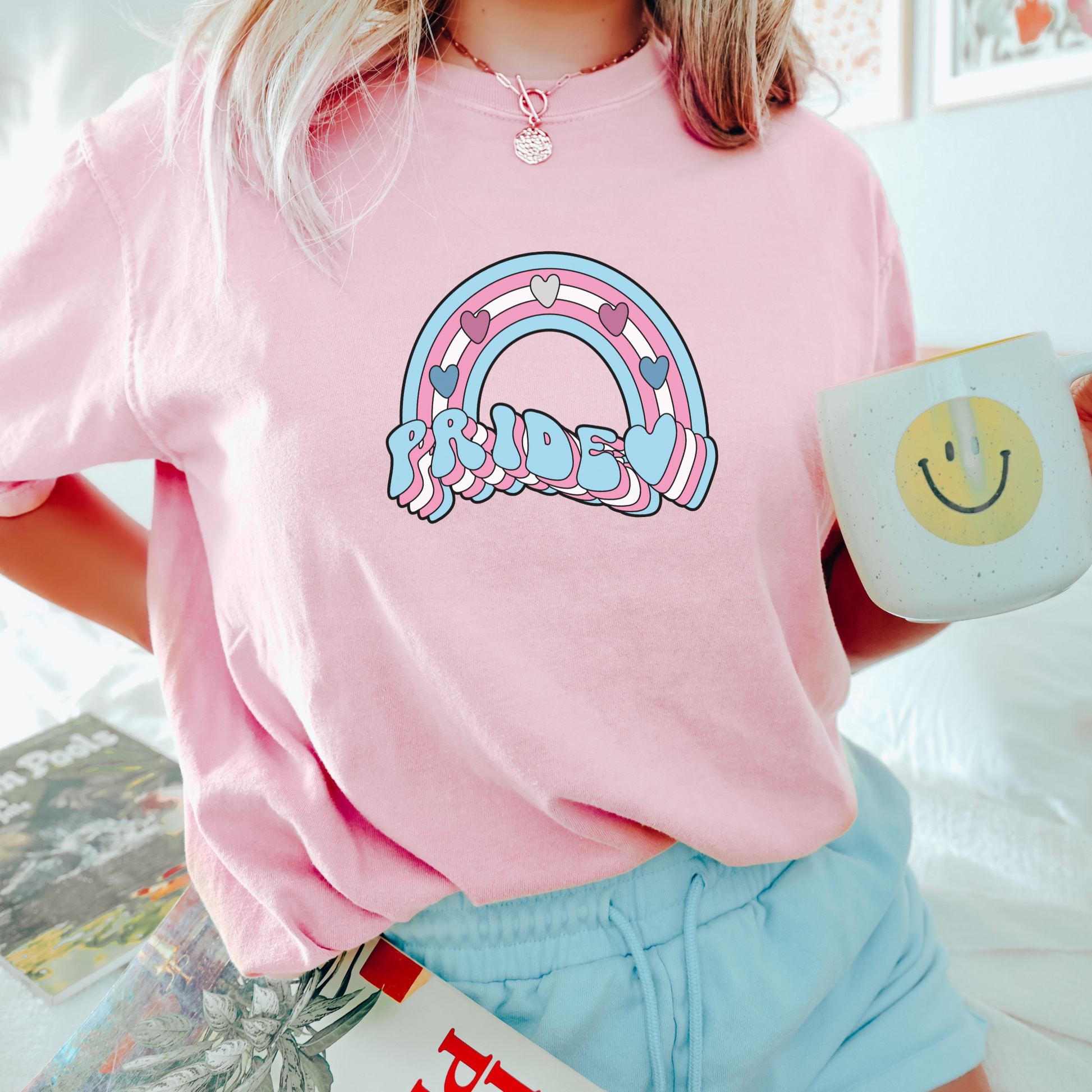 Trans Pride Tee T-Shirt Blossom S 