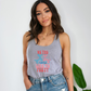 We the People Like to Party Tank Top Tank Top XS Heather Grey 