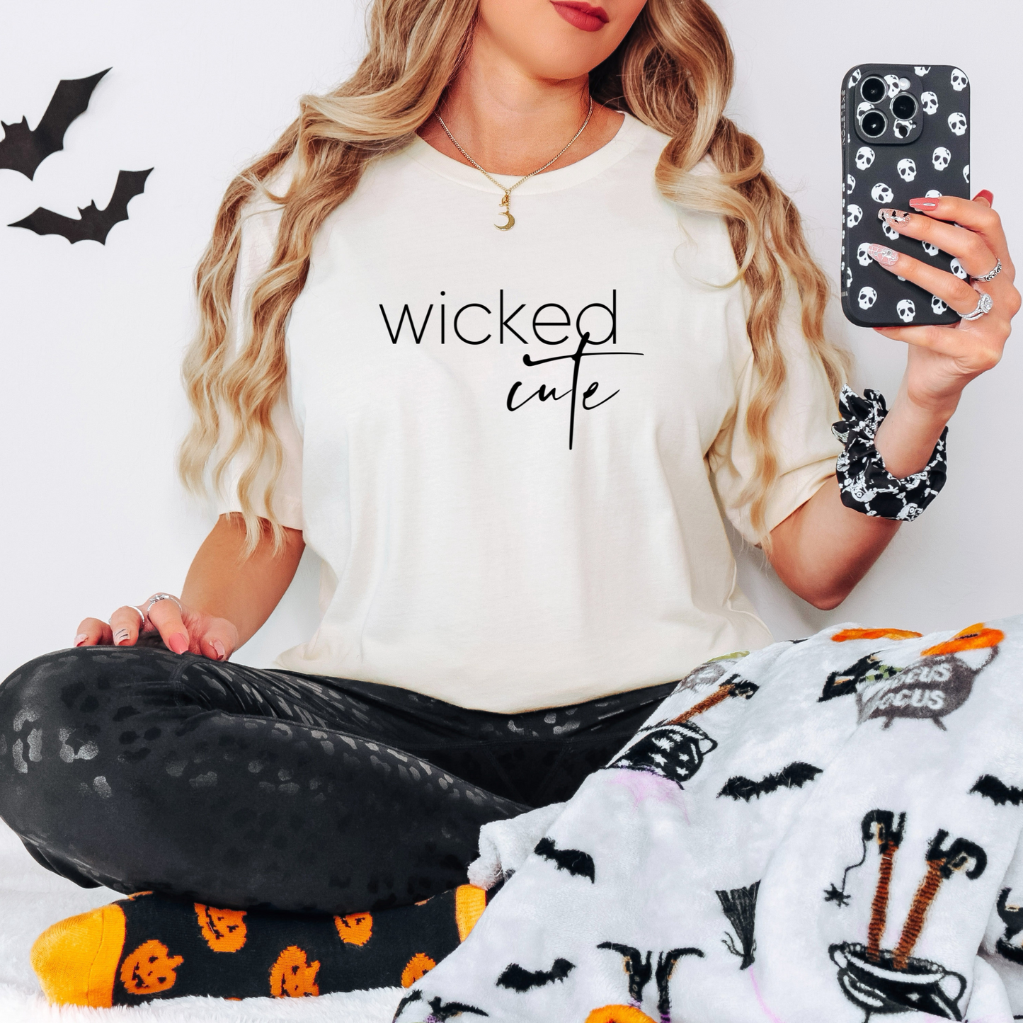 Wicked Cute Tee T-Shirt Natural XS 