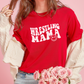 Volleyball Mama Tee T-Shirt Red S 