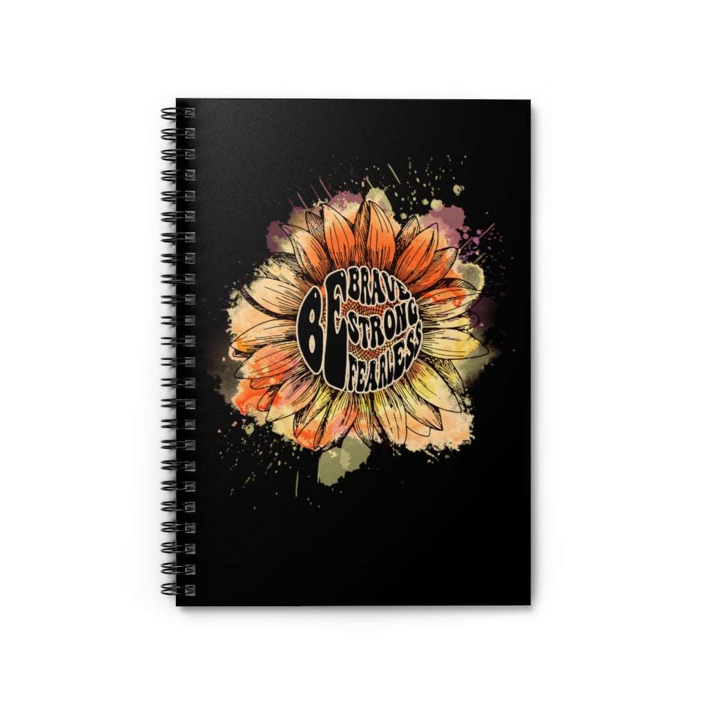 Be Brave Sunflower Journal Paper products   