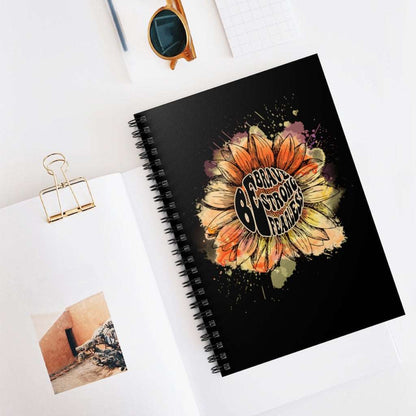 Be Brave Sunflower Journal Paper products One Size  