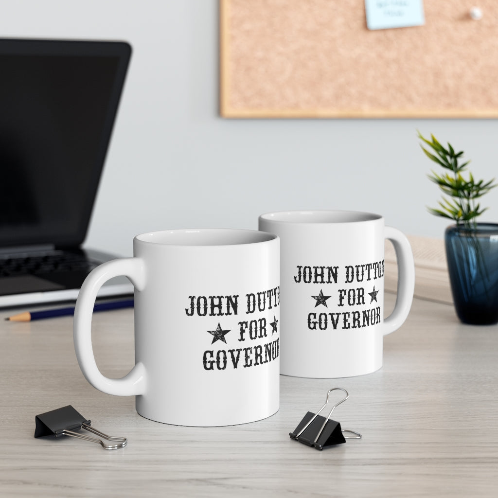 John Dutton for Governor Coffee Mug Mug   