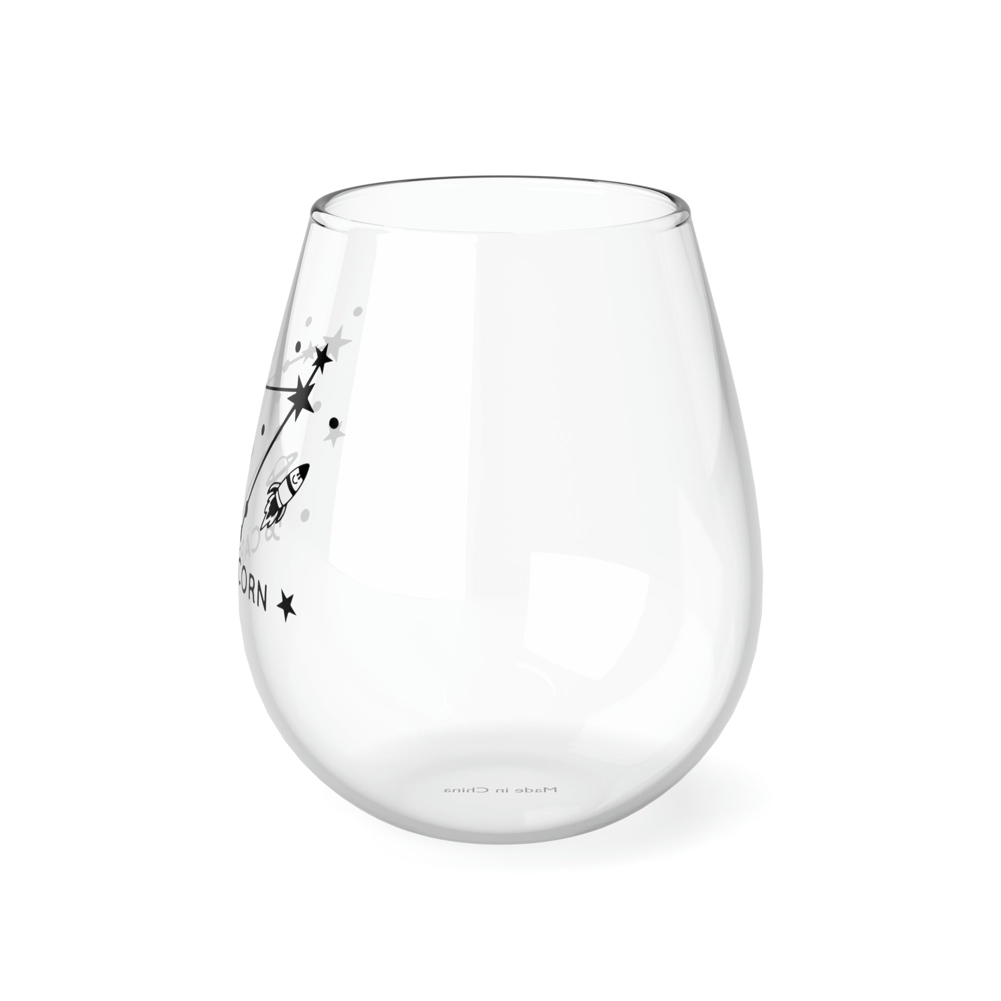 Capricorn Wine Glass Mug   