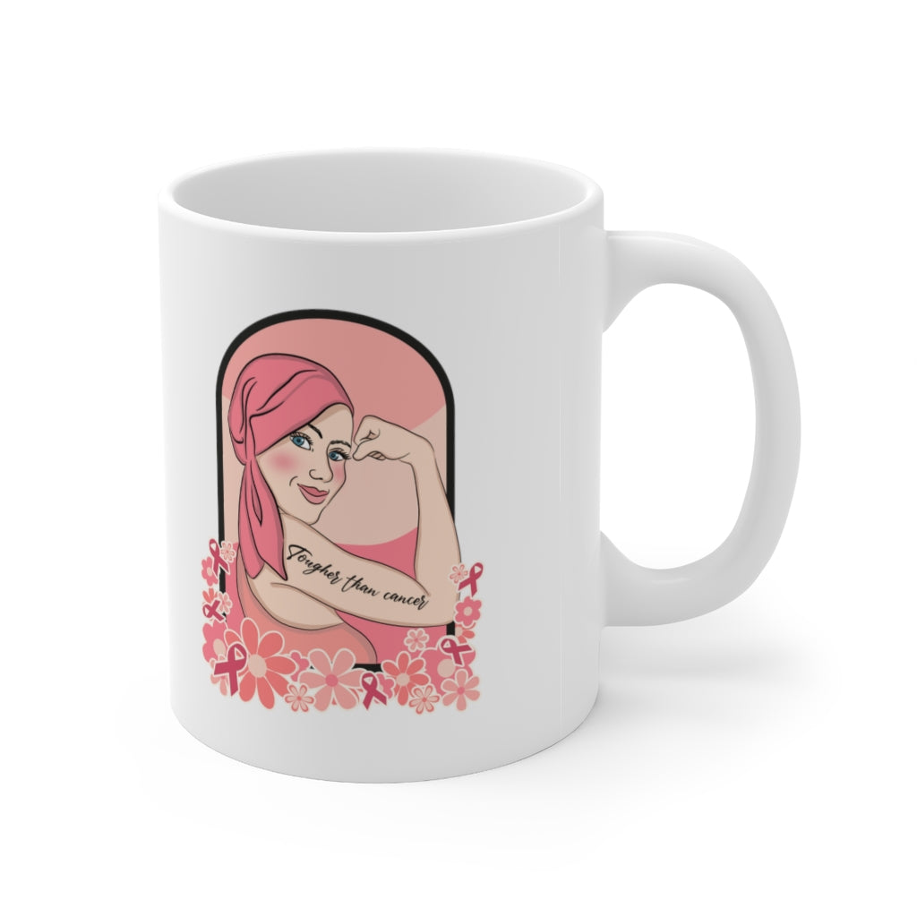 Tougher Than Cancer Coffee Mug Mug 11oz  