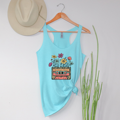 Vintage Soul Tank Top Tank Top Tri-Blend Tahiti Blue XS 