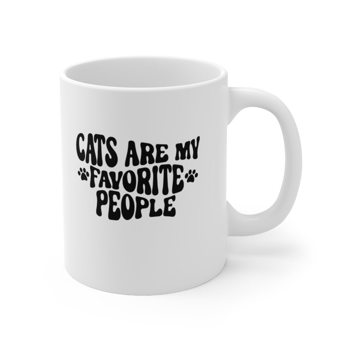 Cats Are My Favorite People Coffee Mug Mug   