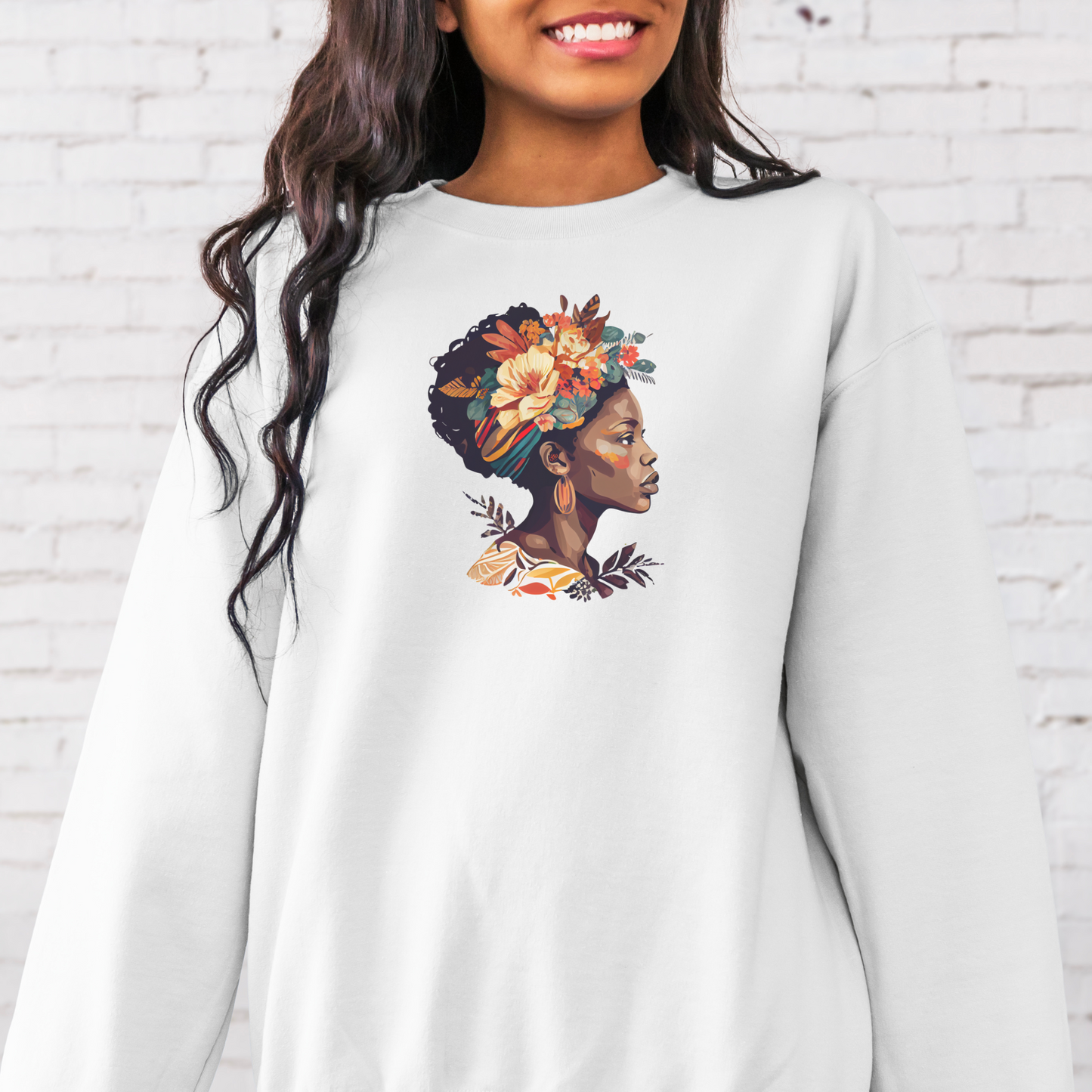 Black Beauty Sweatshirt Sweatshirt S White 