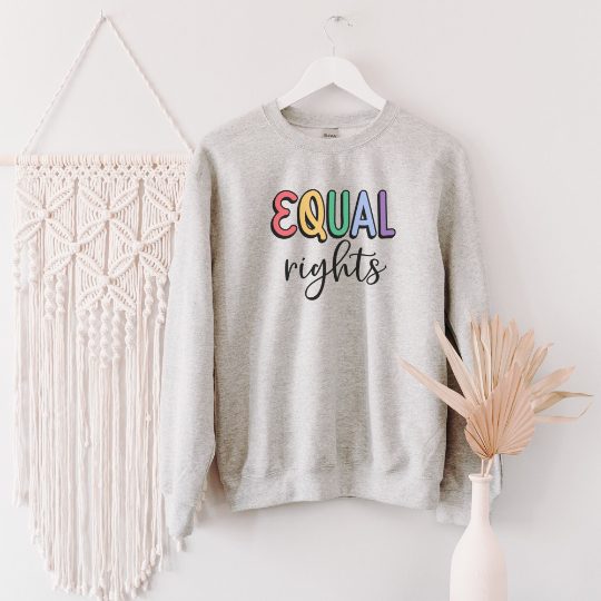 Equal Rights Sweatshirt Sweatshirt S Ash 