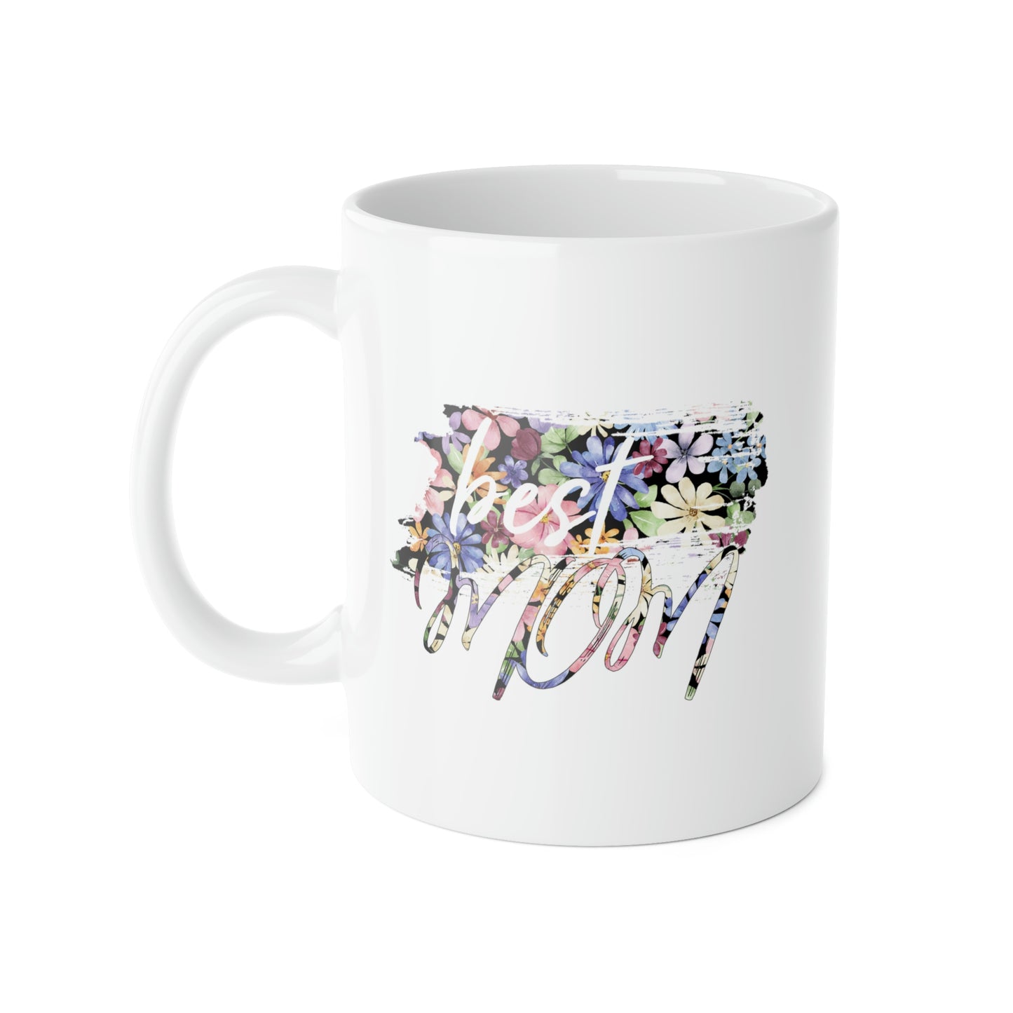 Best Mom Floral Coffee Mug Mug   