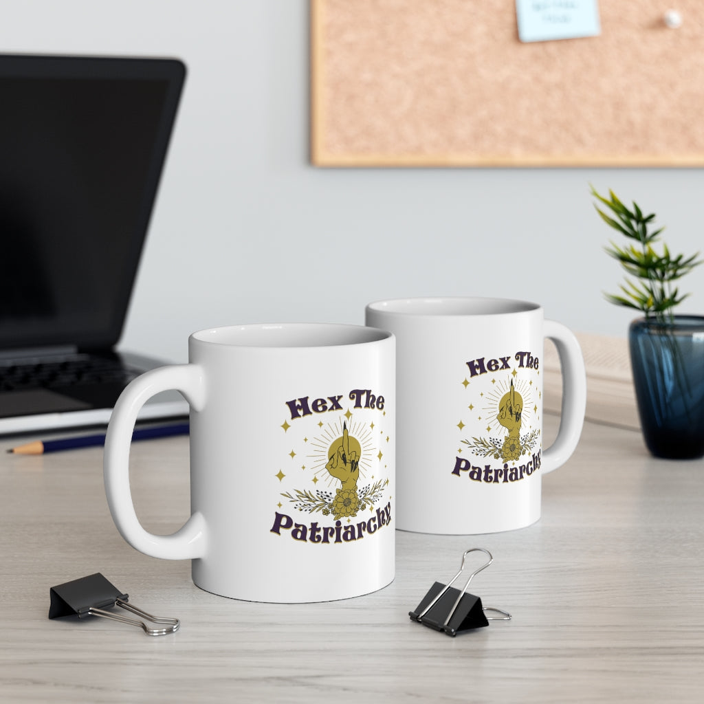 Hex the Patriarchy Coffee Mug Mug   