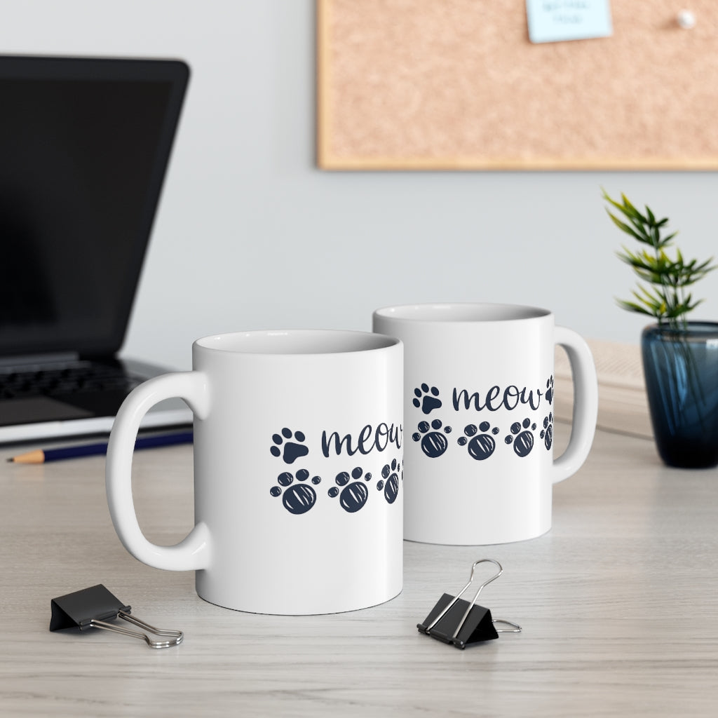 Meow Coffee Mug Mug   