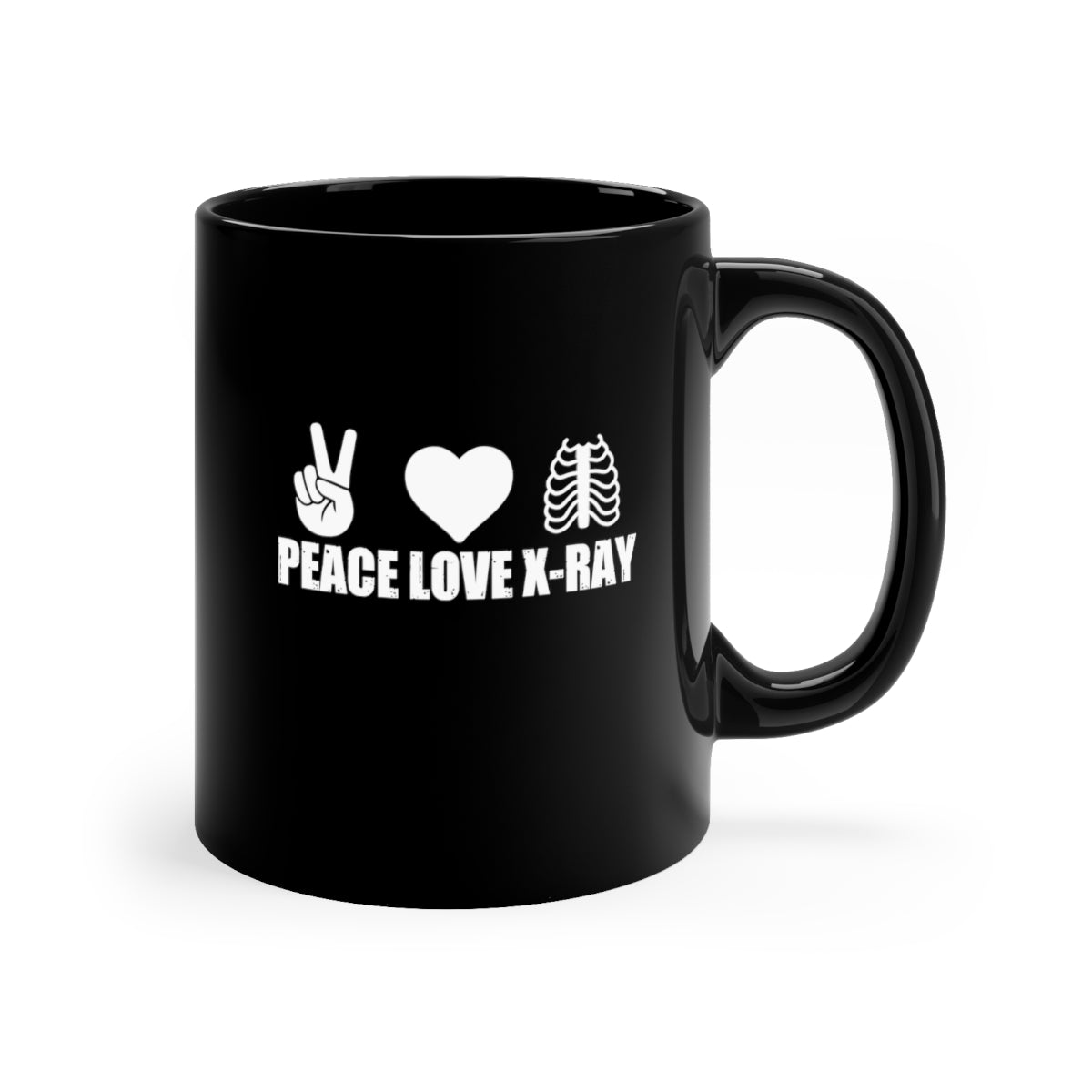 Peace.Love.X-Ray. Coffee Mug Mug   