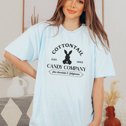 Cottontail Candy Company Tee T-Shirt Chambray S 