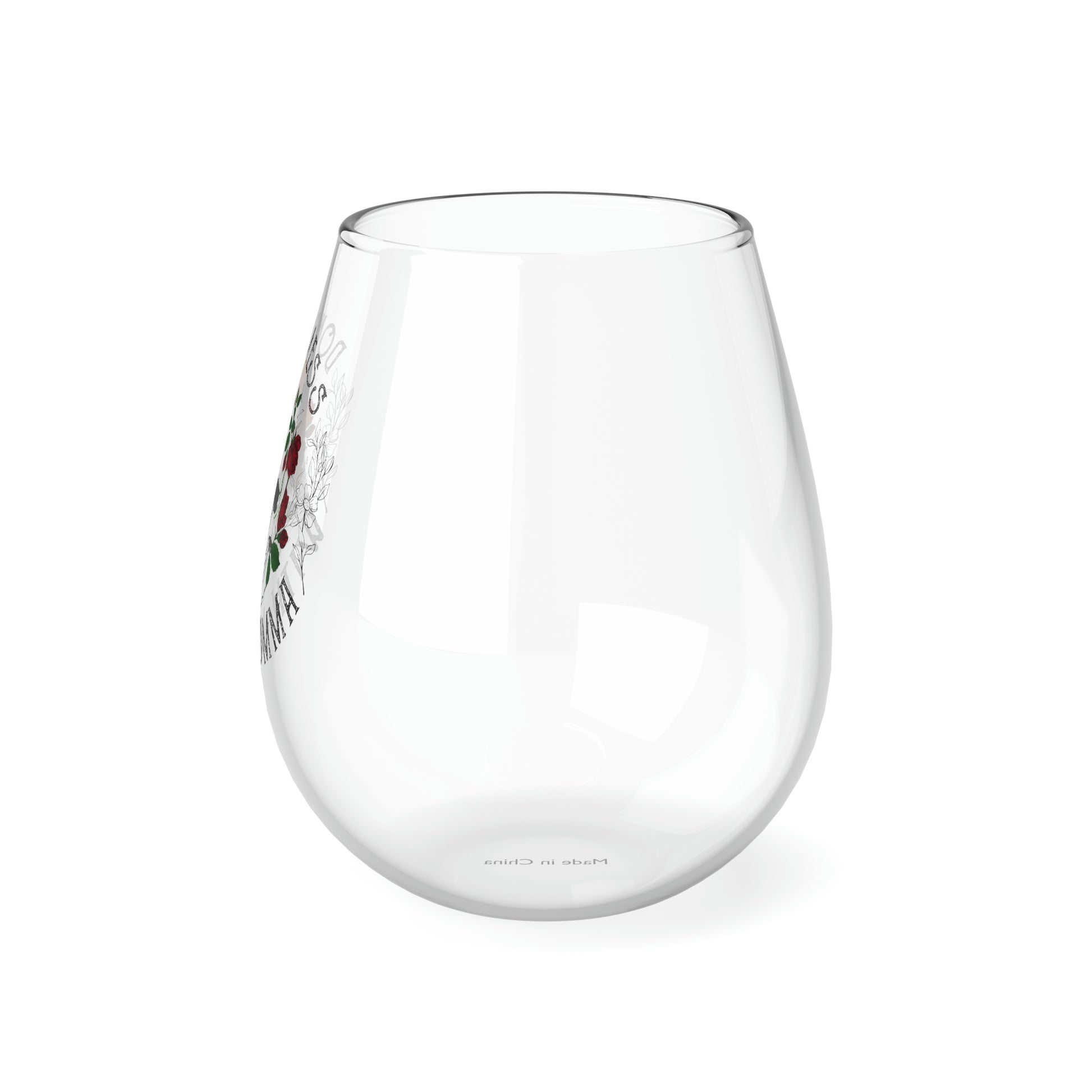 Don't Mess with Mama Wine Glass Mug   