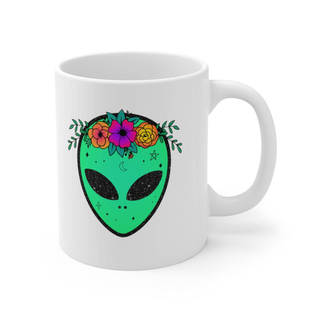 Little Green Man Coffee Mug Mug   