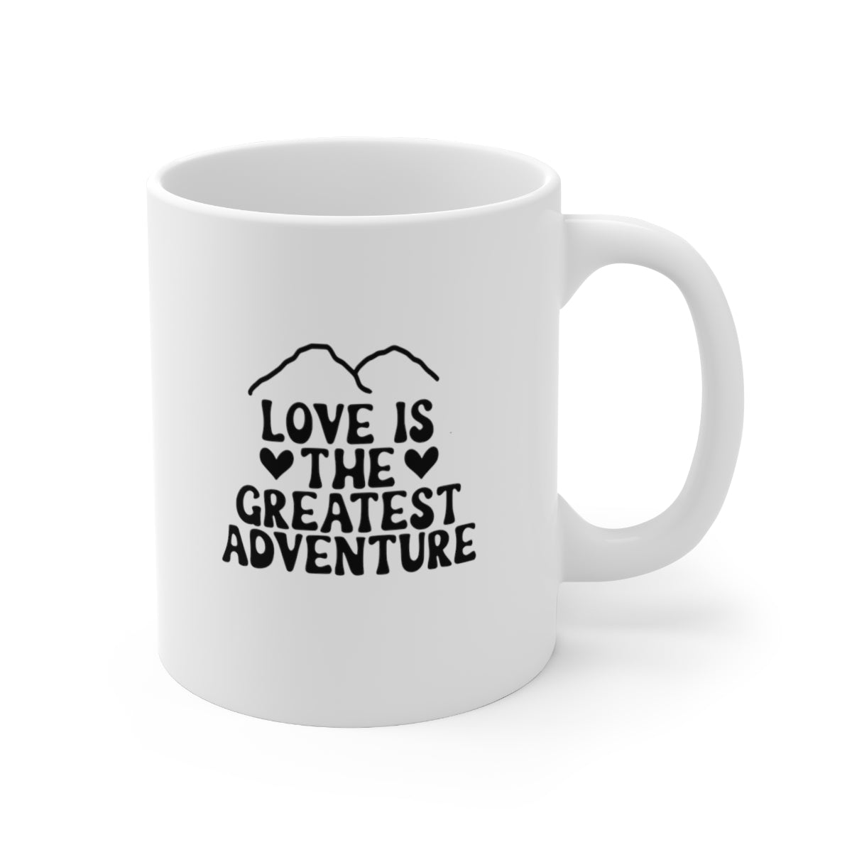 Love is the Greatest Adventure Coffee Mug Mug   