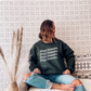 School Counselor Sweatshirt Sweatshirt S Forest Green 