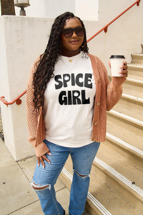 Spice Girl Tee  White S 