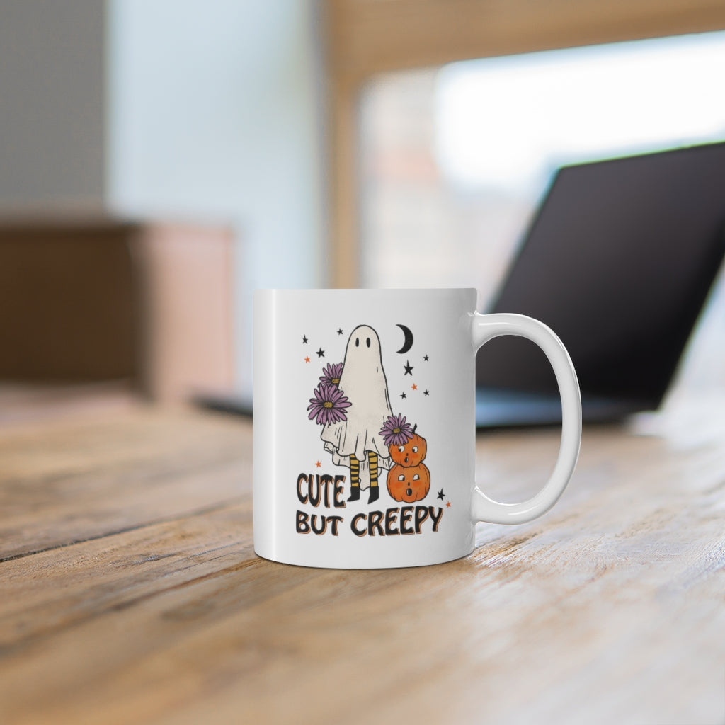 Cute but Creepy Coffee Mug Mug   