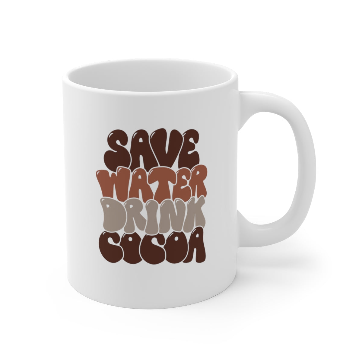 Save Water, Drink Cocoa Coffee Mug Mug   