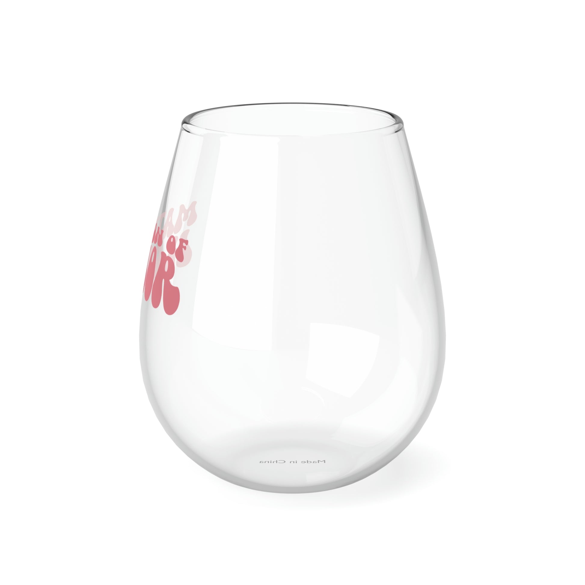 Matron of Honor Wine Glass Mug   