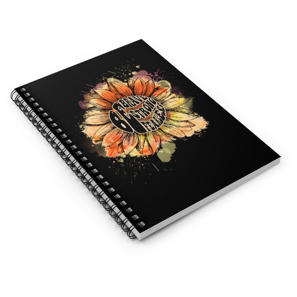 Be Brave Sunflower Journal Paper products   