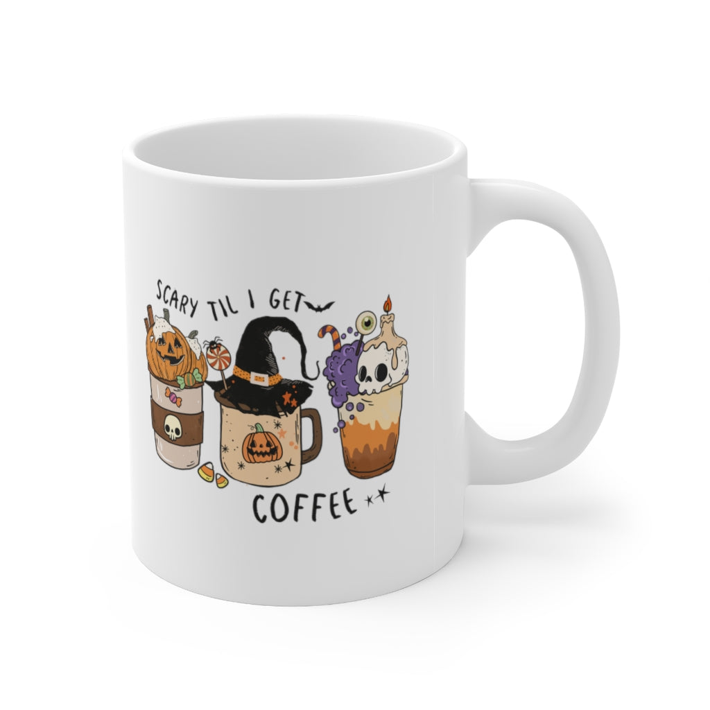 Spooky til' I Get My Coffee Coffee Mug Mug   