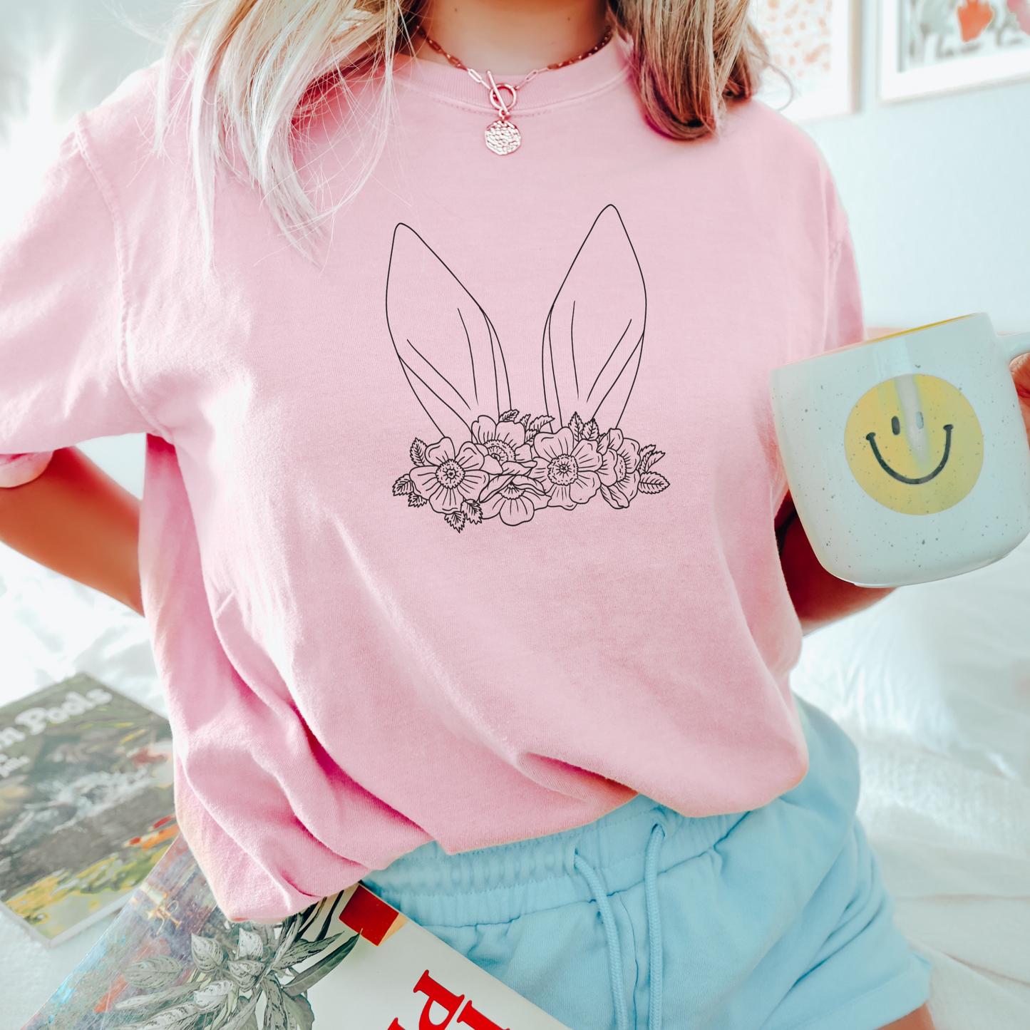 Bunny Ears Tee T-Shirt Blossom S 