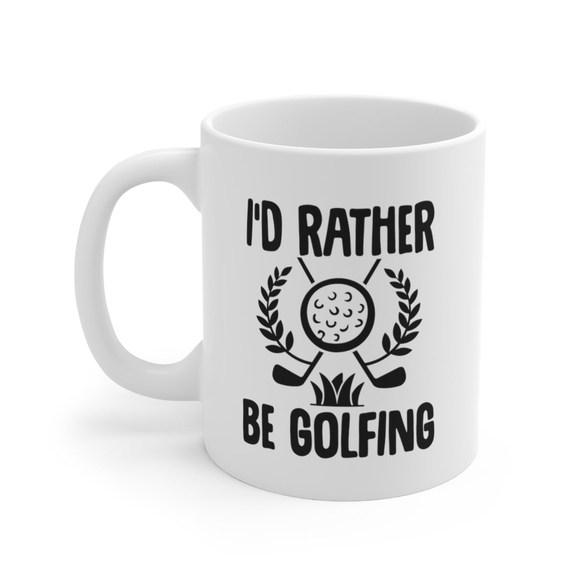 I'd Rather Be Golfing Coffee Mug Mug   