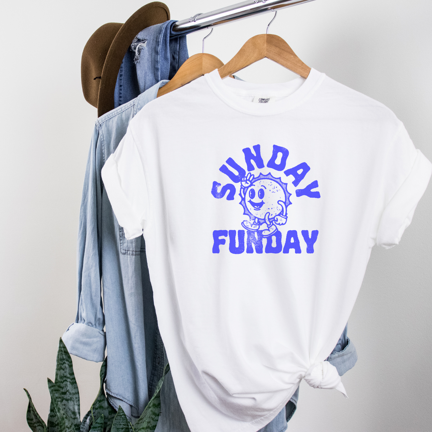 Sunday Funday Tee T-Shirt White 3XL 