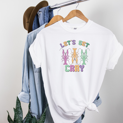 Let's Get Cray Tee T-Shirt White S 