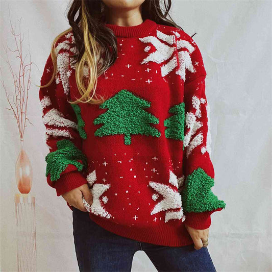 A Cozy Christmas Sweater  Red S 