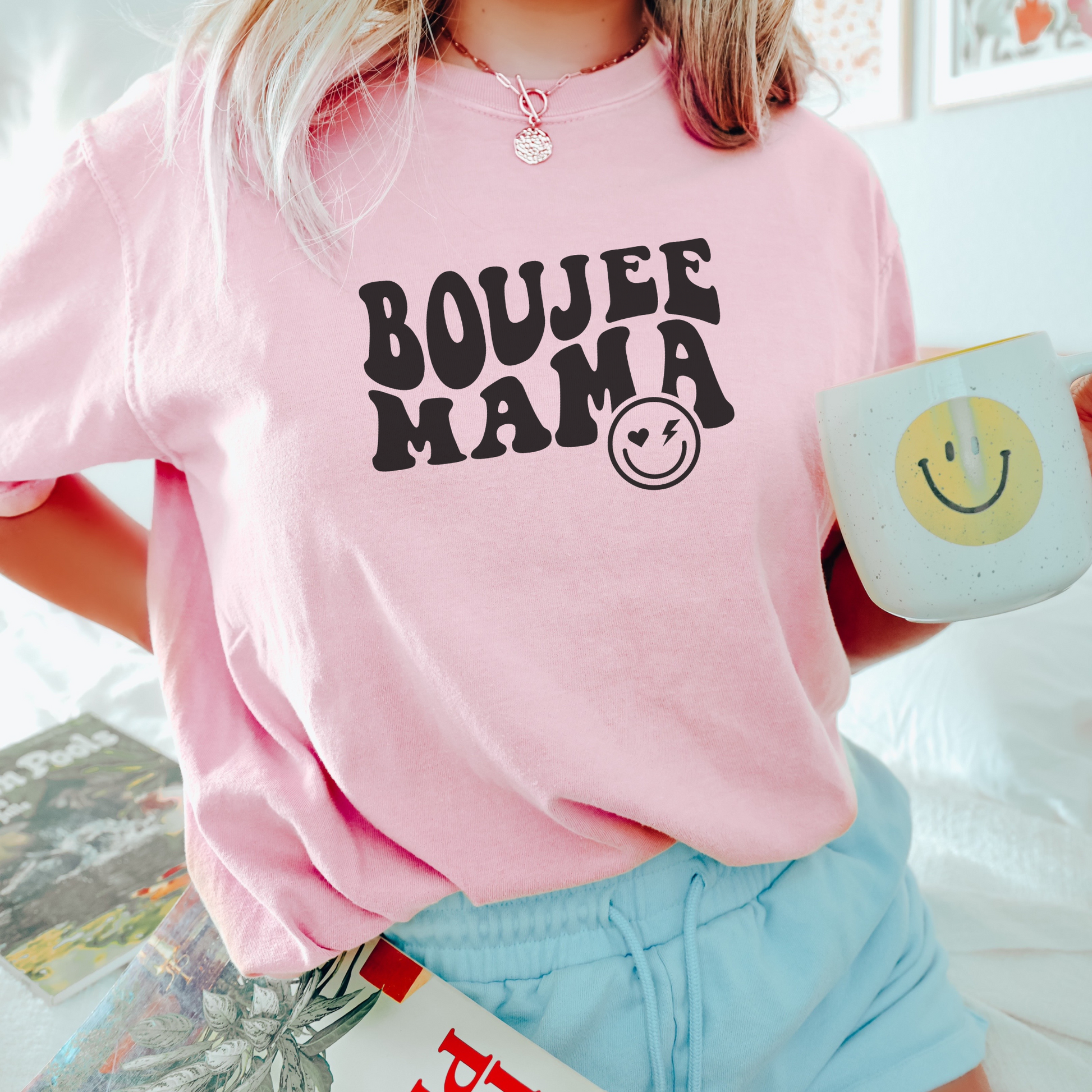 Boujee Mama Tee T-Shirt Blossom S 