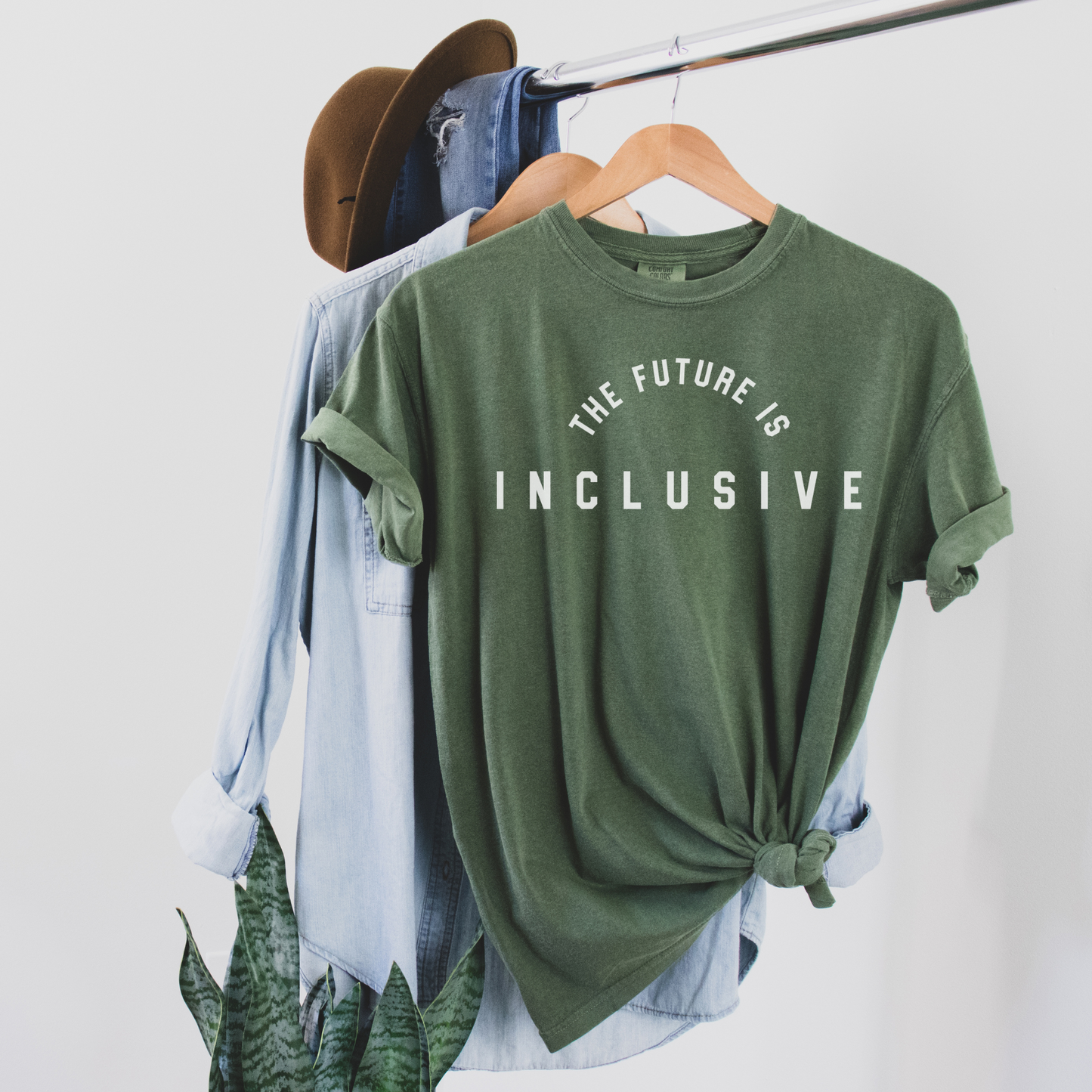 The Future is Inclusive Tee T-Shirt Hemp S 