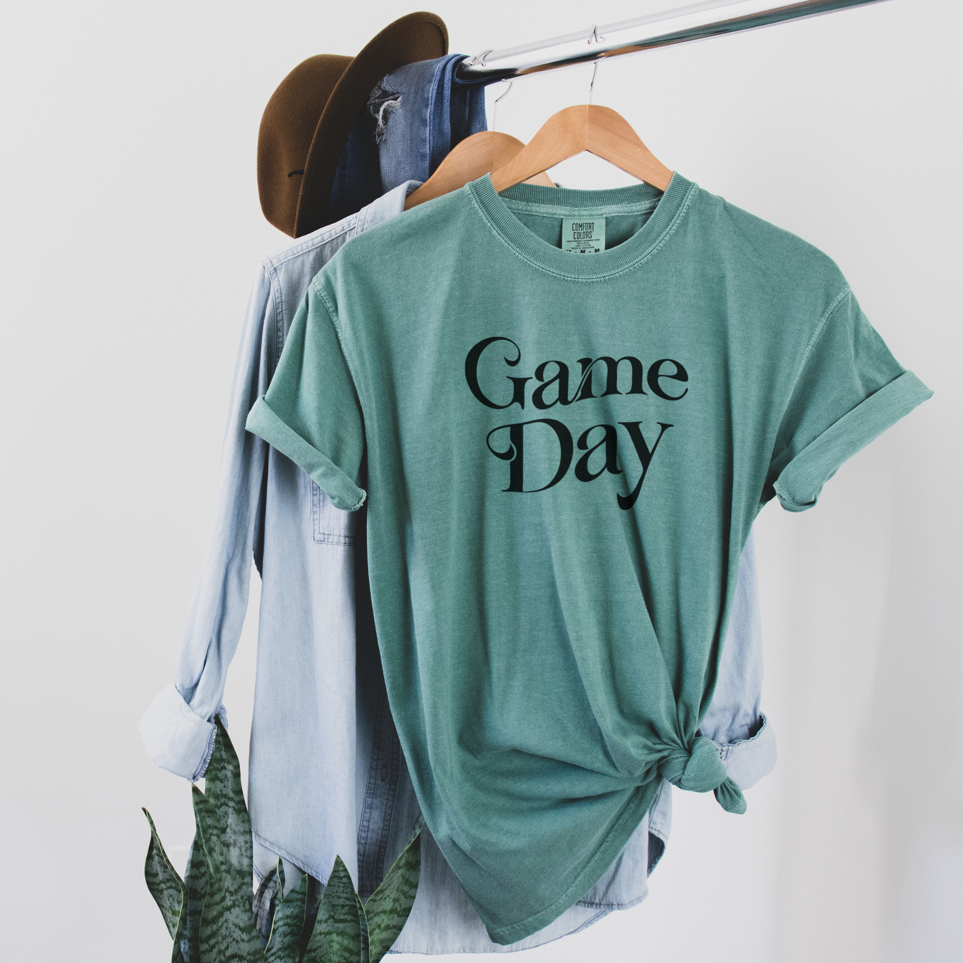 Game Day Tee T-Shirt Light Green S 