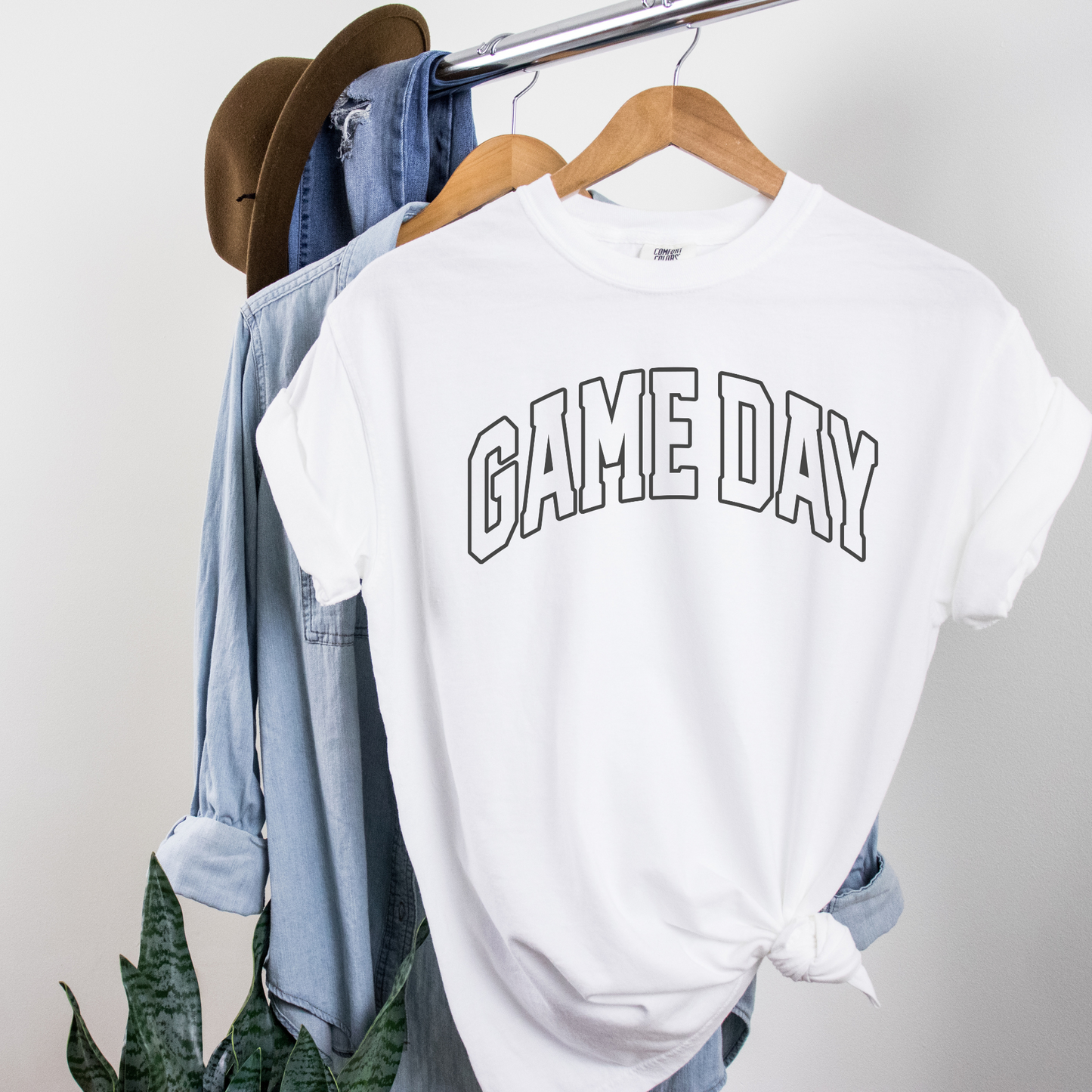 Retro Game Day Tee T-Shirt White S 