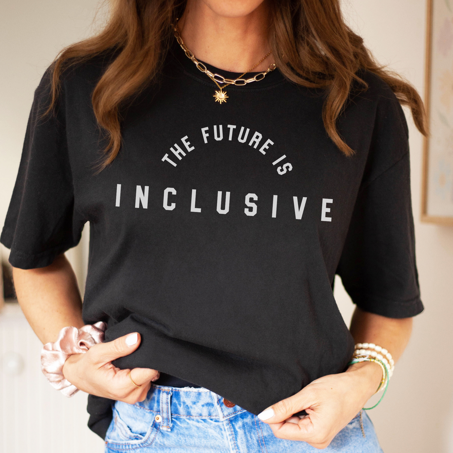 The Future is Inclusive Tee T-Shirt Black 3XL 