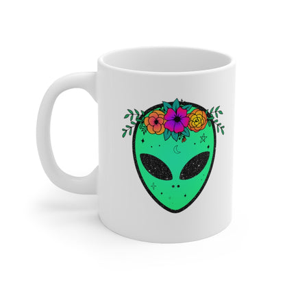 Little Green Man Coffee Mug Mug 11oz  