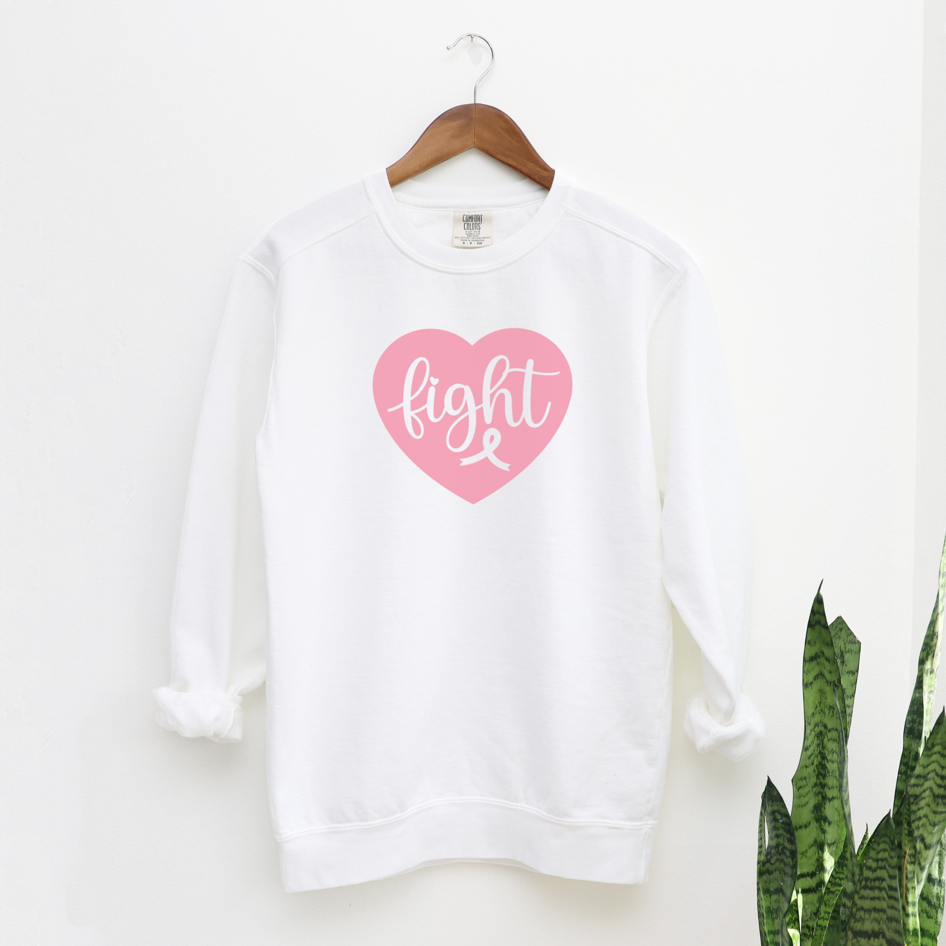 Fight Cancer Sweatshirt Sweatshirts White S 