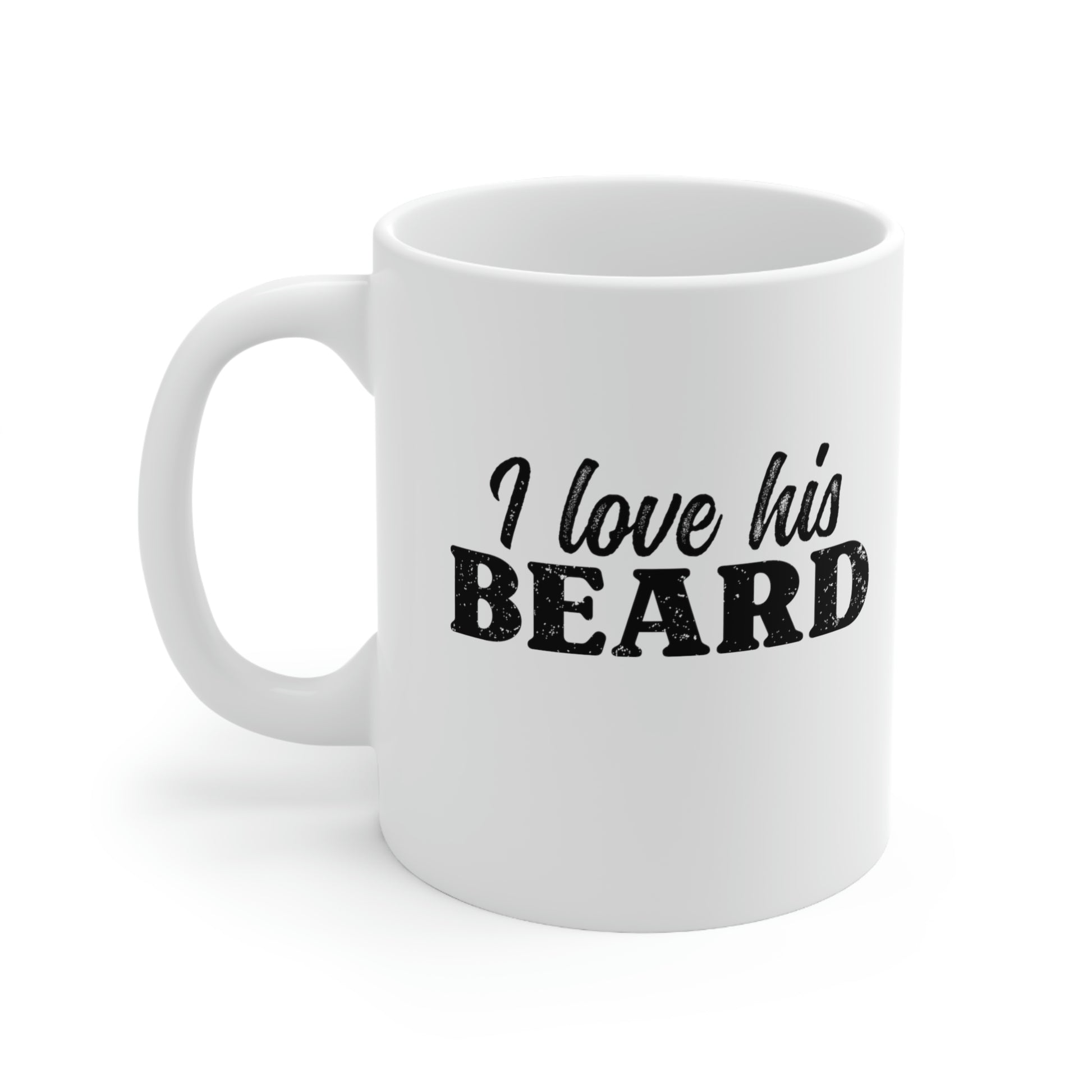 I Love His Beard Coffee Mug Mug   