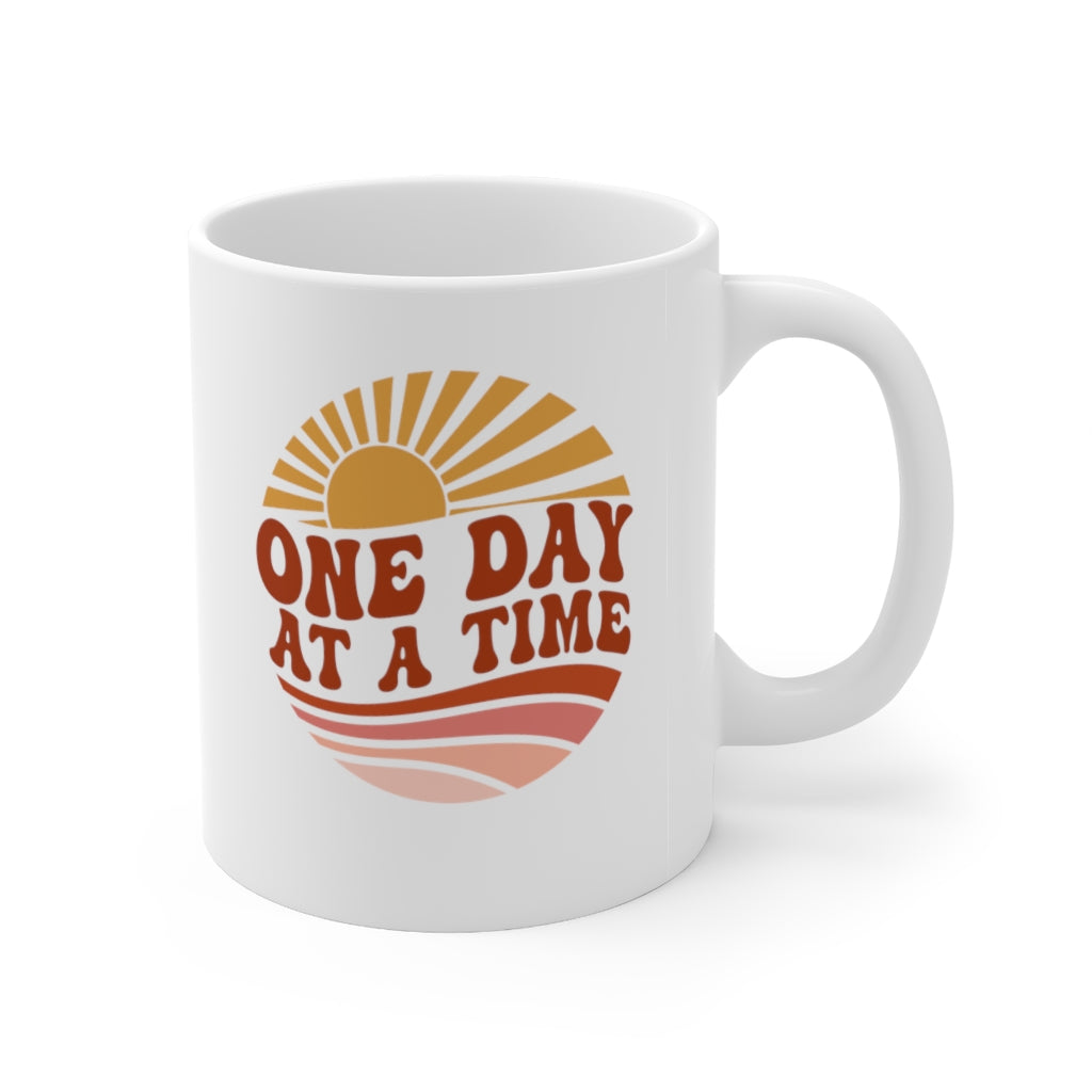 One Day at a Time Coffee Mug Mug 11oz  