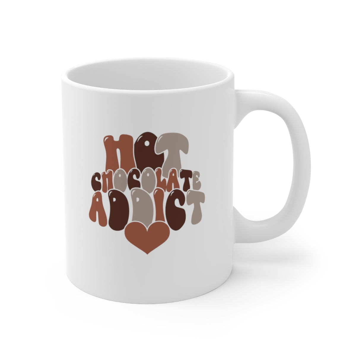 Hot Chocolate Addict Coffee Mug Mug   