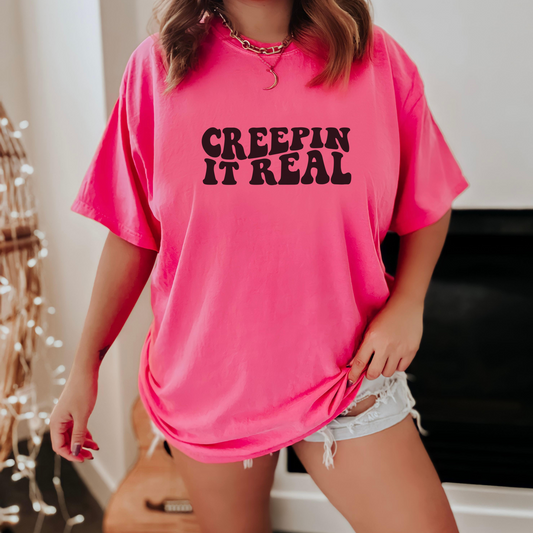 Creepin' It Real Tee T-Shirt Crunchberry 3XL 