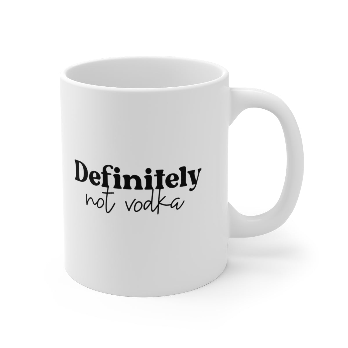 Definitely Not Vodka Coffee Mug Mug   