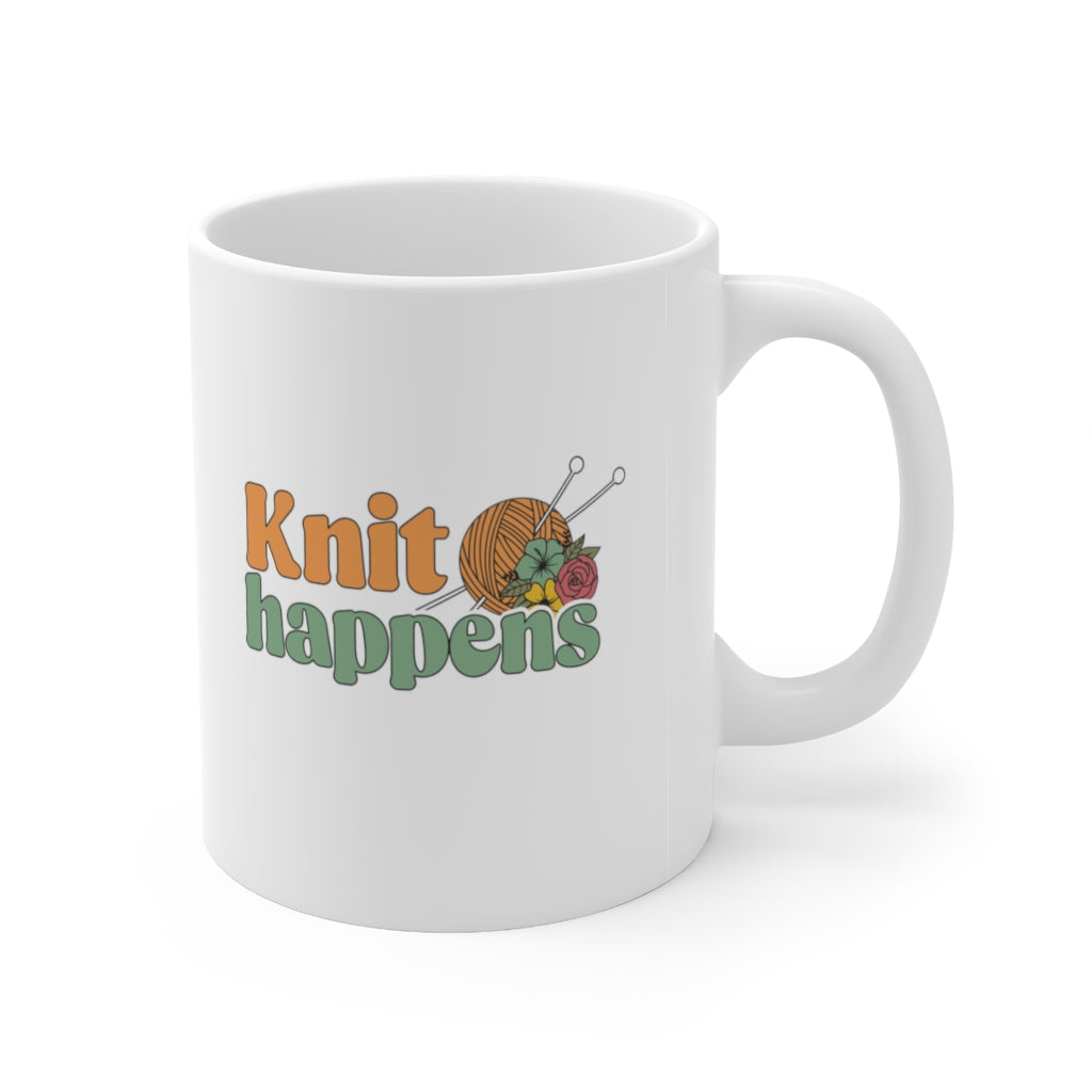 Knit Happens Coffee Mug Mug   