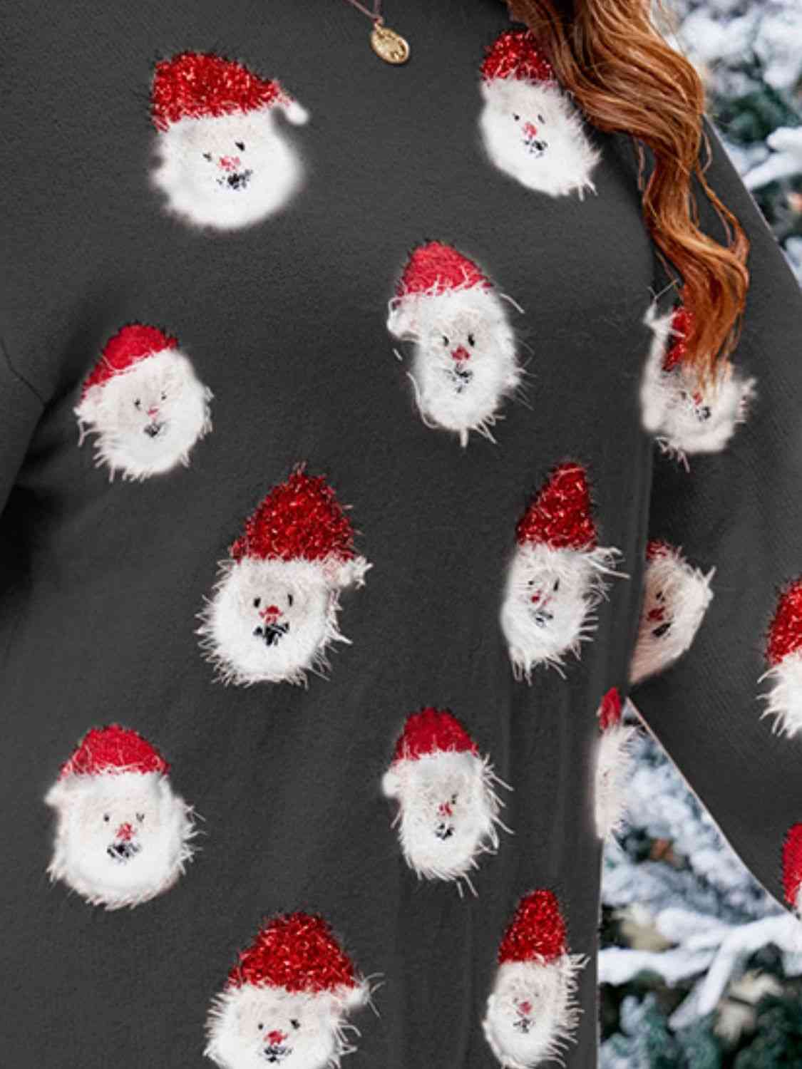 Santa Claus Sweater Dress    