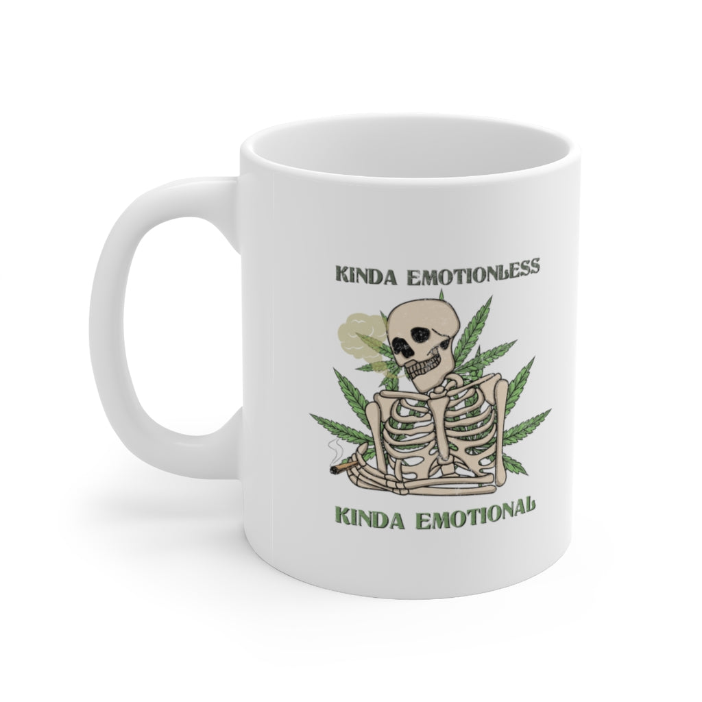 Kinda Emotionless, Kinda Emotional Coffee Mug Mug   